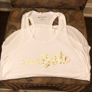 NWOT Pure Barre Pure Bride top. Size Small.